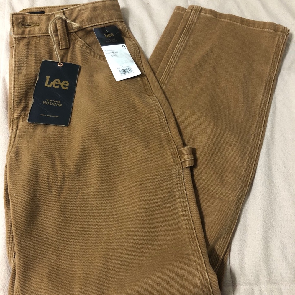 Lee Women’s Vintage Modern Jeans Size 25 Brown NWT